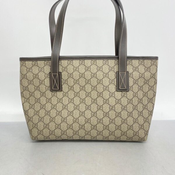 1240001049613 9 Gucci GG Supreme Tote Bag Brown