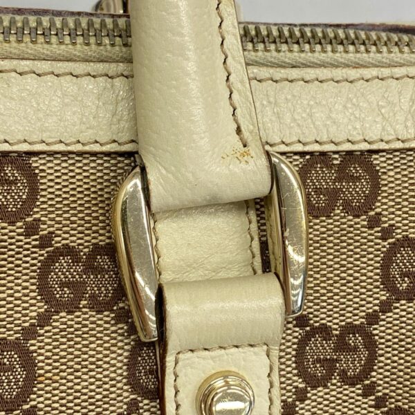 1240001049721 9 Gucci GG Handbag Ivory Brown