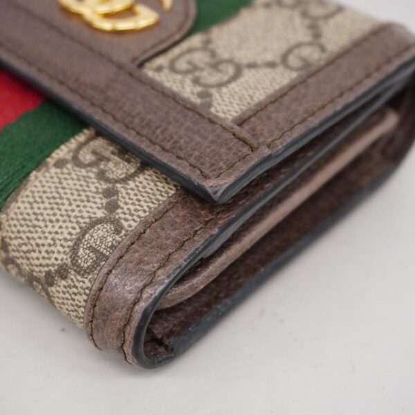 1240001050058 11 Gucci Ophidia Tri FWallet Brown