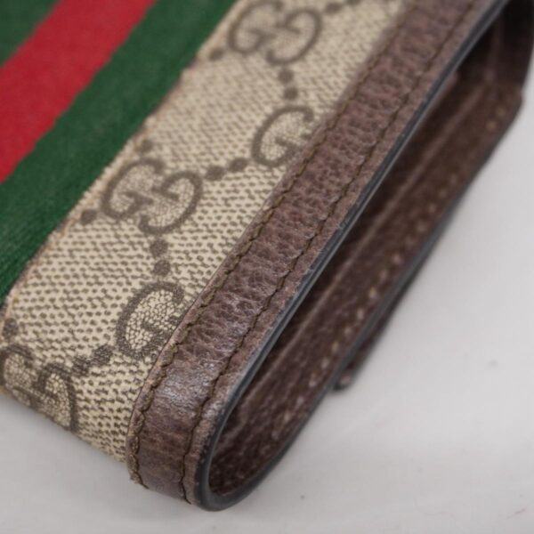 1240001050058 5 Gucci Ophidia Tri FWallet Brown