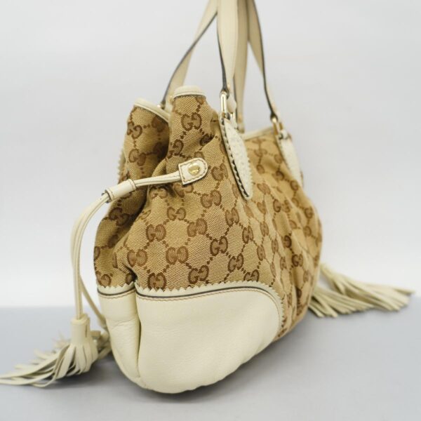 1240001050079 2 Gucci GG Tote Bag Brown White