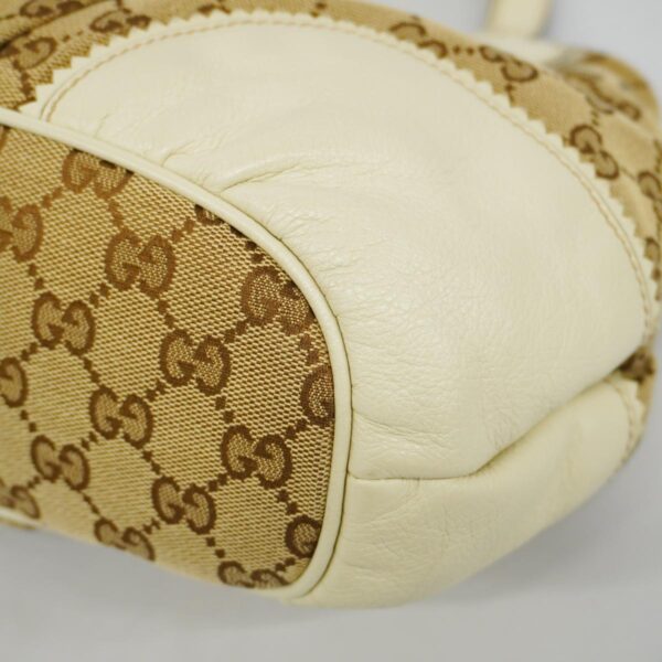 1240001050079 8 Gucci GG Tote Bag Brown White