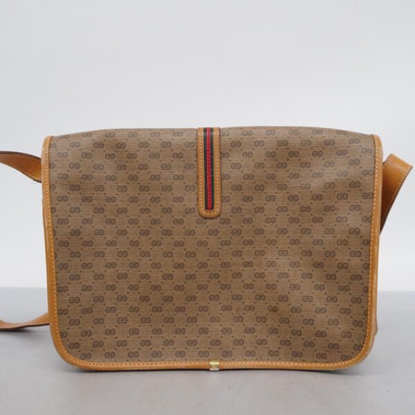 1240001050186 16 Gucci Sherry Line Micro GG Shoulder Bag Beige