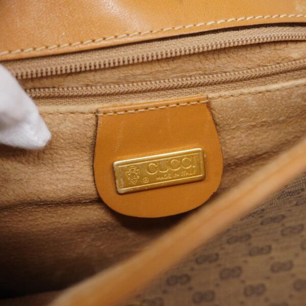 1240001050186 5 Gucci Sherry Line Micro GG Shoulder Bag Beige