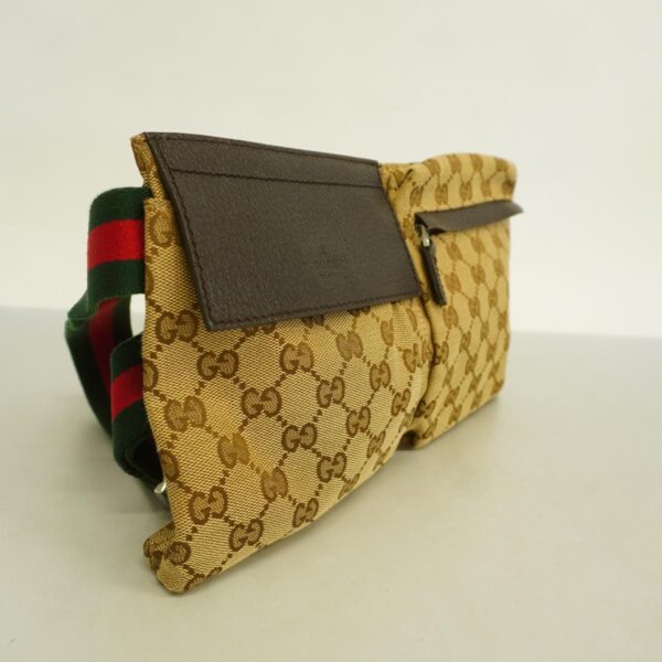 1240001050578 2 Gucci GG Sherry Line Body Bag Brown