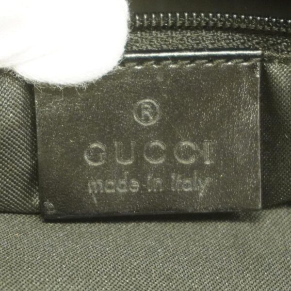 1240001050636 5 Gucci Suede Shoulder Bag Black