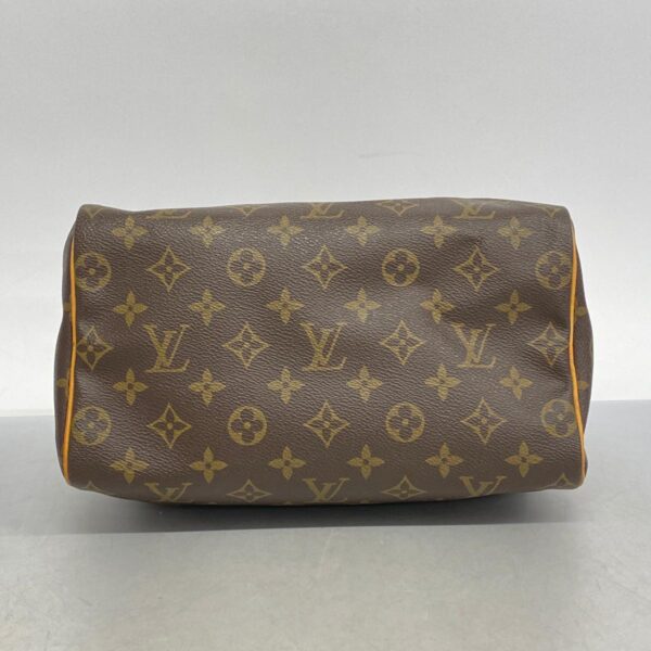 1240001050768 3 1 Louis Vuitton Monogram Speedy 25 Handbag Brown