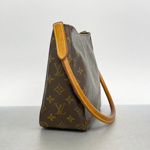 1240001050769 2 Louis Vuitton Monogram Looping MM Shoulder Bag Brown