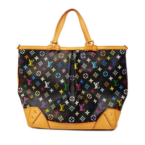 1240001050794 15 Louis Vuitton Monogram Multicolor Charlene GM 2way Bag Noir