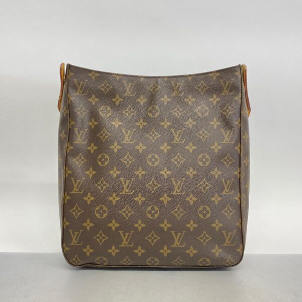 1240001050830 13 Louis Vuitton Monogram Looping GM Shoulder Bag Brown