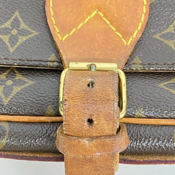 1240001050842 11 Louis Vuitton Monogram Cartesier GM Shoulder Bag Brown