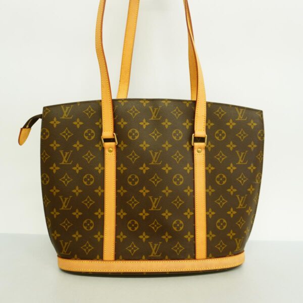 1240001050853 16 1 Louis Vuitton Monogram Babylon Shoulder Bag Brown