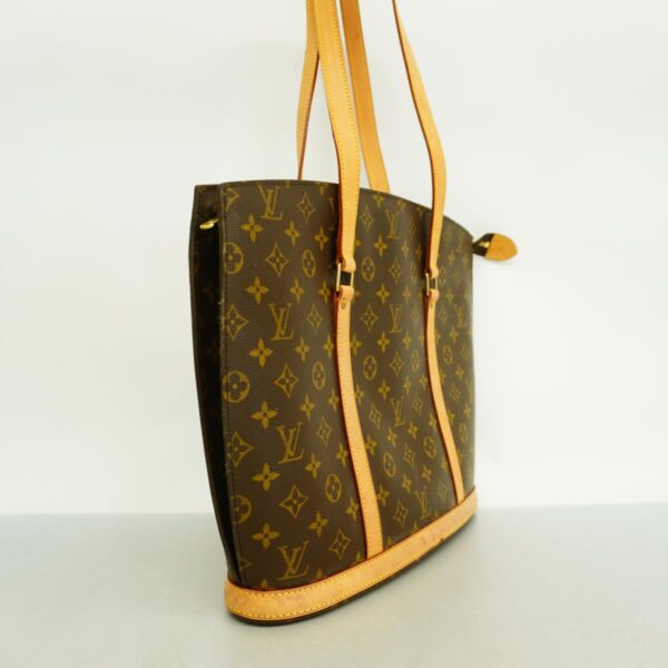 1240001050853 2 1 Louis Vuitton Monogram Babylon Shoulder Bag Brown