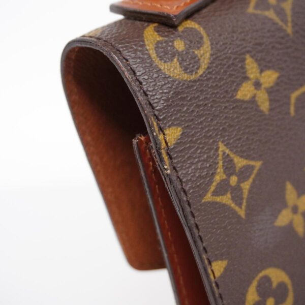 1240001050873 12 Louis Vuitton Monogram Monceau Handbag Brown