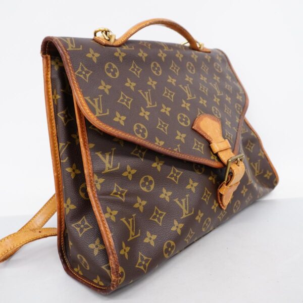 1240001050875 2 Louis Vuitton Monogram Beverly 2way Bag Brown