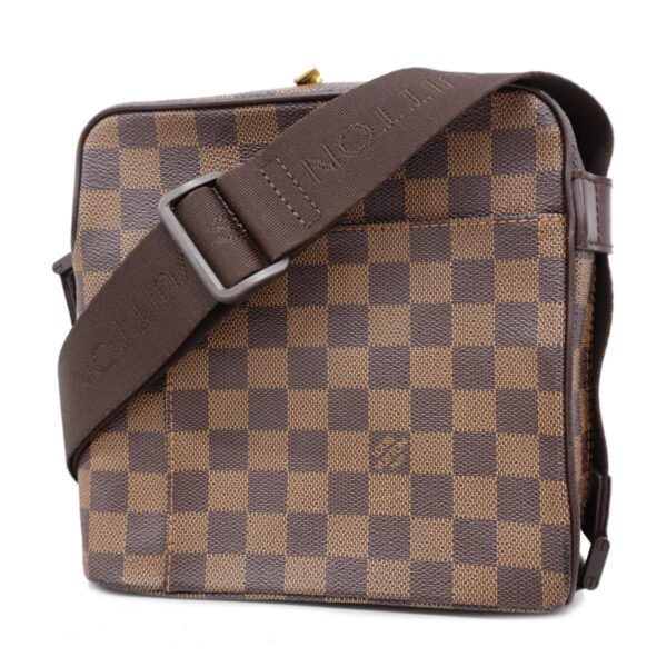 1240001050878 1 Louis Vuitton Damier Olaf PM Shoulder Bag Ebene