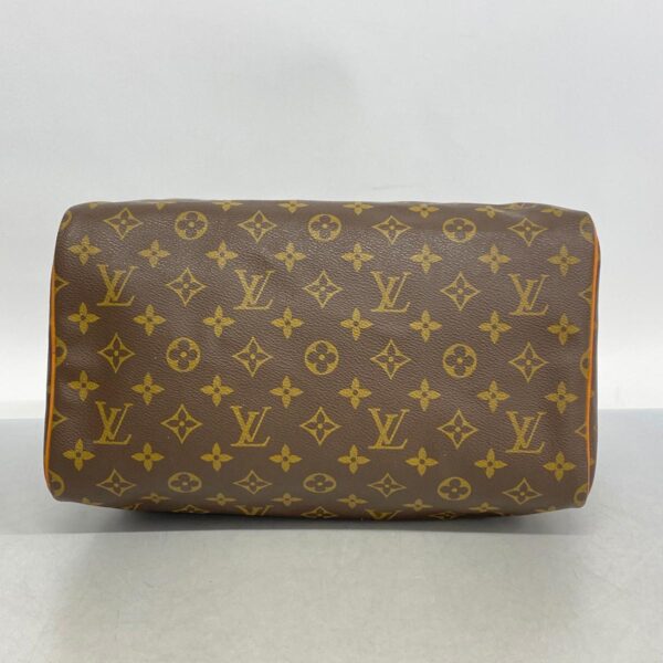 1240001050908 3 1 Louis Vuitton Monogram Speedy 30 Handbag Brown