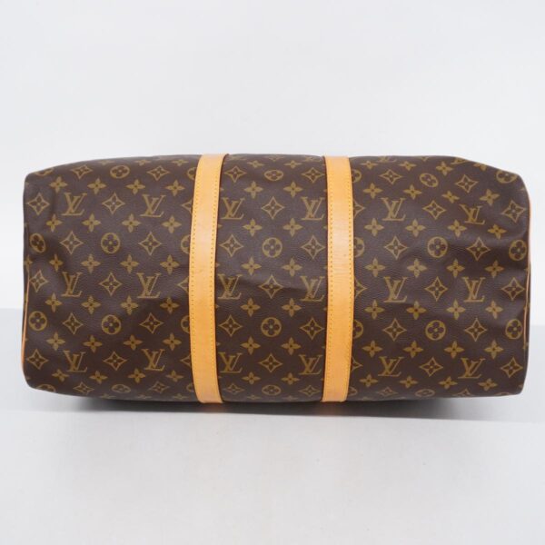 1240001050928 3 Louis Vuitton Monogram Keepall 50 Bag Brown