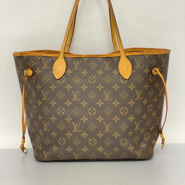 1240001050942 13 Louis Vuitton Monogram Neverfull MM Tote Bag Brown