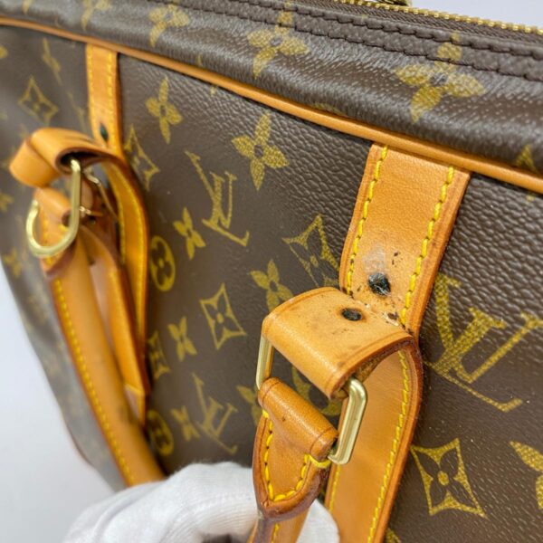 1240001050943 9 Louis Vuitton Monogram Porte de Cumain Voyage Briefcase Brown