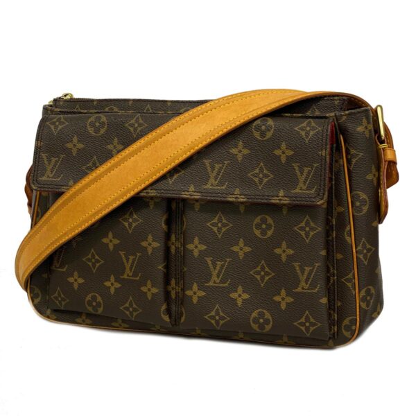 1240001050944 1 Louis Vuitton Monogram Viva City GM Shoulder Bag Brown