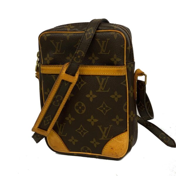 1240001050945 1 Louis Vuitton Monogram Danub Shoulder Bag Brown