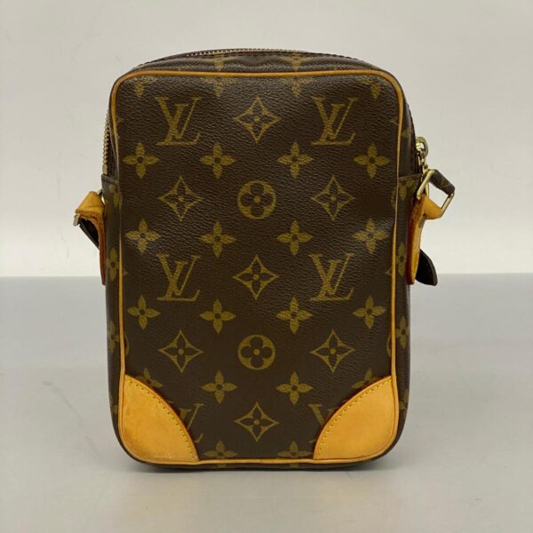 1240001050945 14 Louis Vuitton Monogram Danub Shoulder Bag Brown