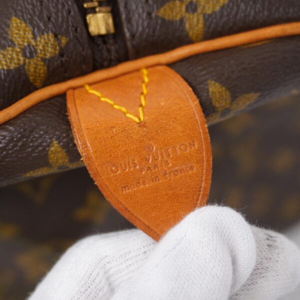 1240001050950 5 Louis Vuitton Monogram Keepall 60 Bag Brown