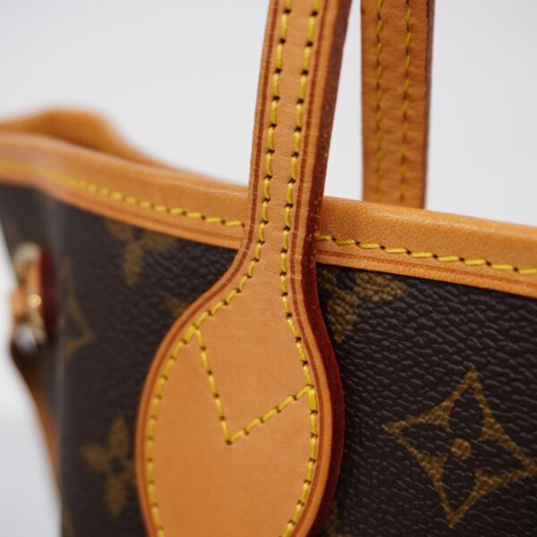 1240001050960 6 Louis Vuitton Monogram Neverfull PM Tote Bag Brown