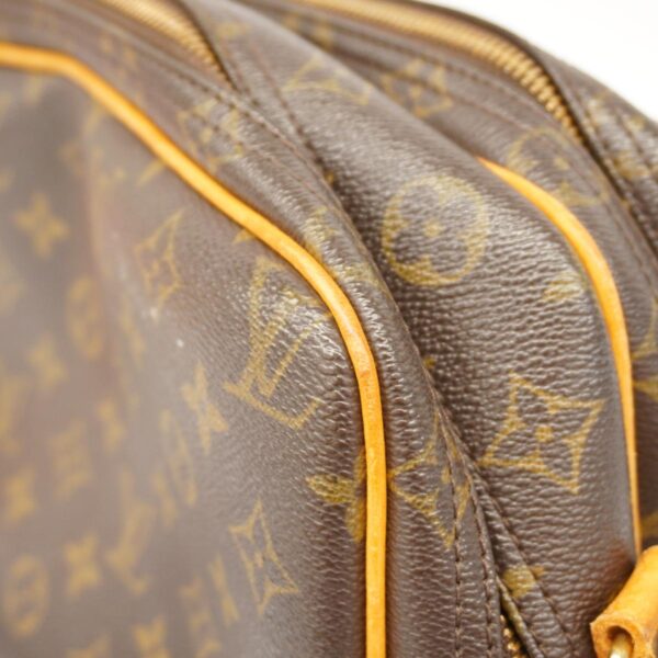 1240001050979 10 1 Louis Vuitton Monogram Reporter PM Shoulder Bag Brown