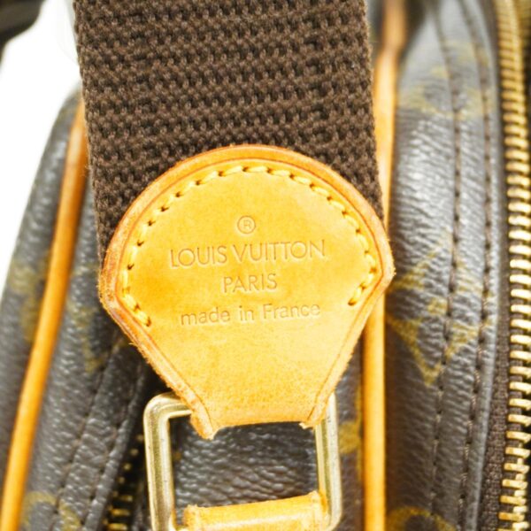 1240001050979 5 1 Louis Vuitton Monogram Reporter PM Shoulder Bag Brown