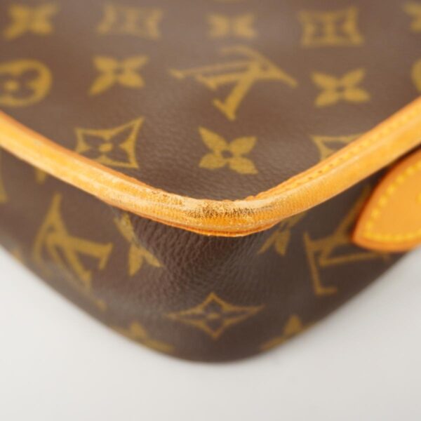 1240001050980 8 Louis Vuitton Monogram Givessière PM Shoulder Bag Brown