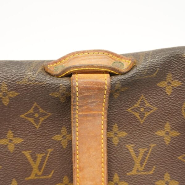 1240001051015 10 Louis Vuitton Monogram Saumur 35 Shoulder Bag Brown