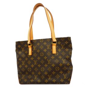 1240001051022 1 Louis Vuitton Damier Neverfull PM Tote Bag Brown Gold Hardware