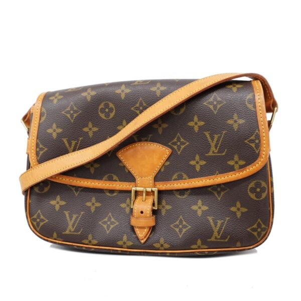 1240001051041 1 Louis Vuitton Sologne Monogram Shoulder Bag Brown