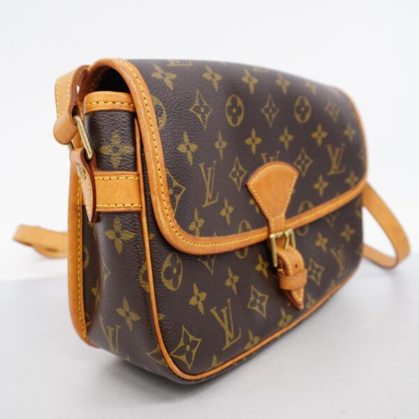 1240001051041 2 Louis Vuitton Sologne Monogram Shoulder Bag Brown