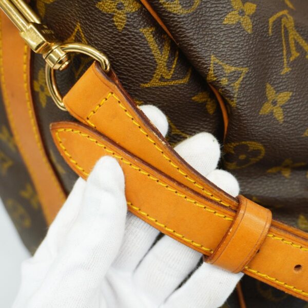 1240001051056 16 Louis Vuitton Keepall Bandouliere 50 Monogram Bag Brown