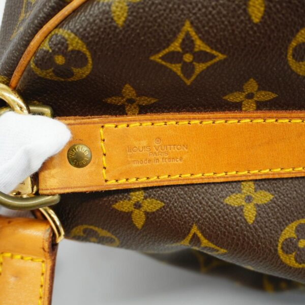 1240001051056 5 Louis Vuitton Keepall Bandouliere 50 Monogram Bag Brown