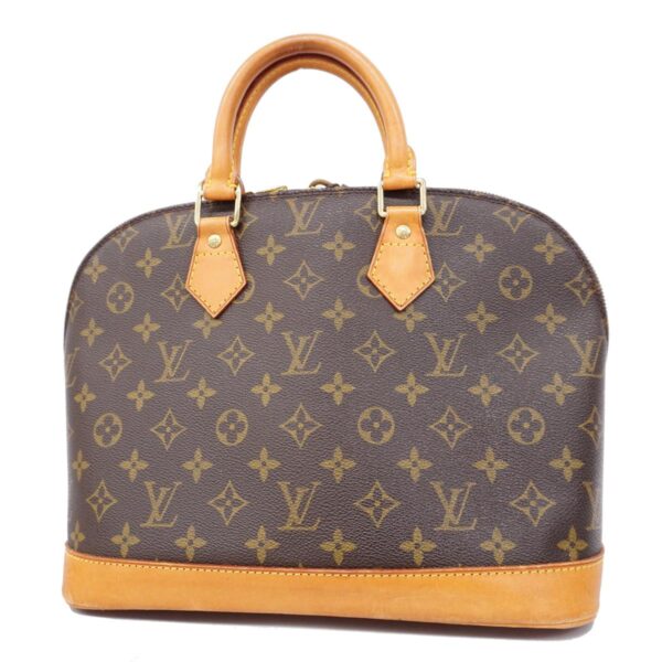 1240001051078 1 Louis Vuitton Alma Monogram Handbag Brown