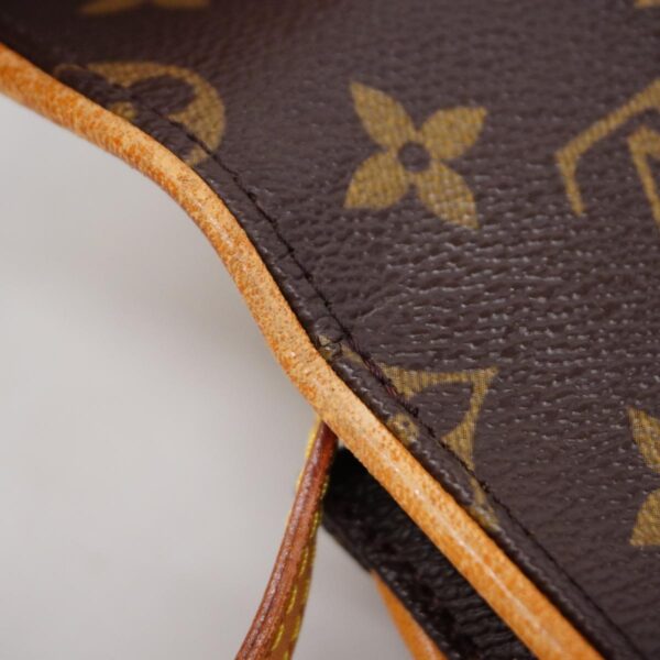 1240001051079 11 Louis Vuitton Pochette Twin GM Monogram Shoulder Bag Brown