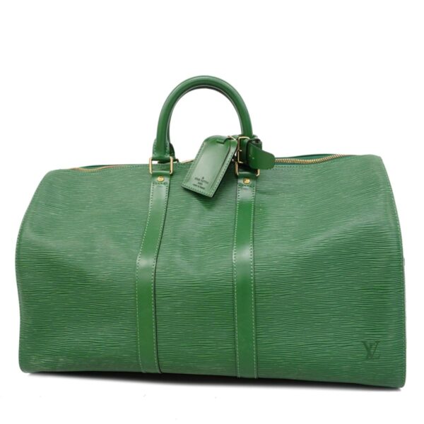 1240001051097 1 Louis Vuitton Keepall 45 Epi Bag Borneo Green