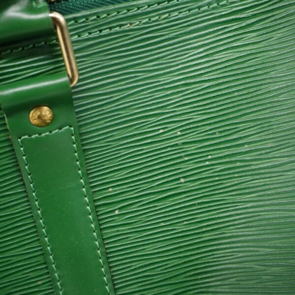 1240001051097 11 Louis Vuitton Keepall 45 Epi Bag Borneo Green