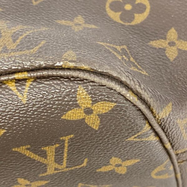 1240001051105 11 1 Louis Vuitton Neverfull MM Monogram Tote Bag Brown