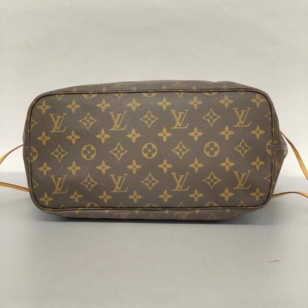 1240001051105 3 1 Louis Vuitton Neverfull MM Monogram Tote Bag Brown