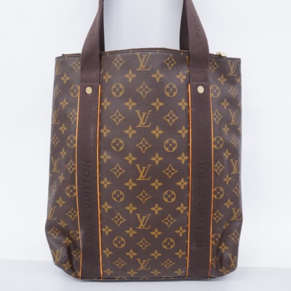 1240001051122 15 Louis Vuitton Cababo Boule Monogram Tote Bag Brown