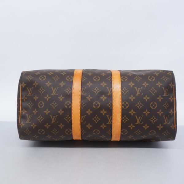 1240001051127 3 Louis Vuitton Keepall 45 Monogram Bag Brown