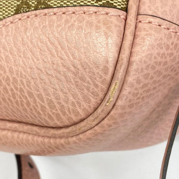 1240001051141 6 Gucci GG Shoulder Bag Pink Beige