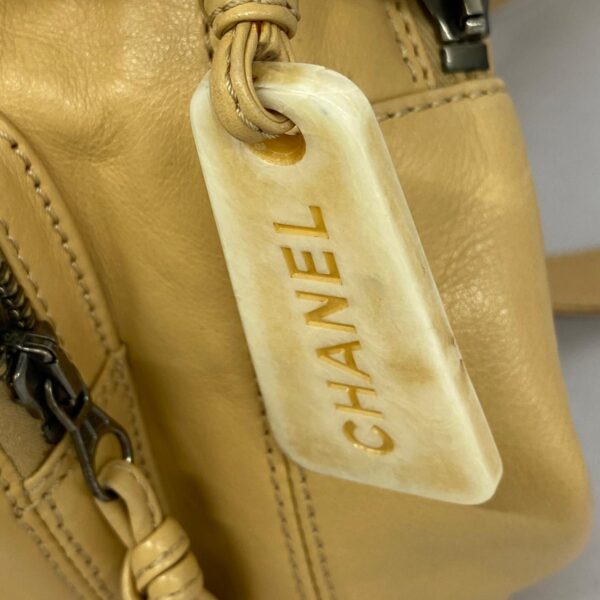 1240001051160 13 Chanel RuckSack Backpack Lambskin Beige