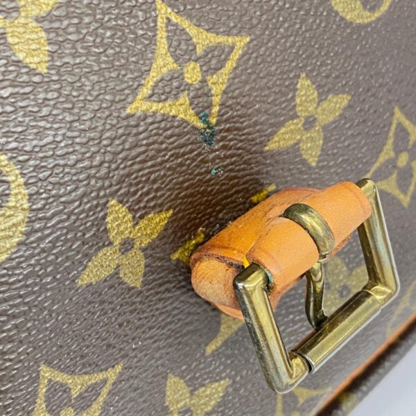 1240001051166 11 Louis Vuitton Genefeuille Monogram Shoulder Bag Brown