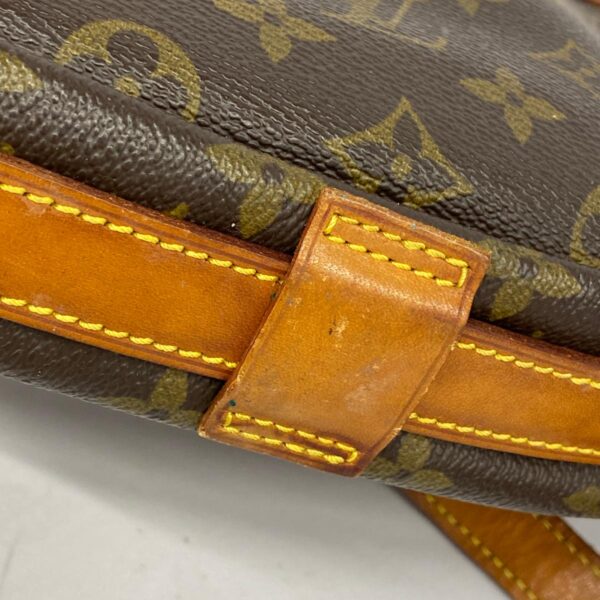 1240001051166 14 Louis Vuitton Genefeuille Monogram Shoulder Bag Brown